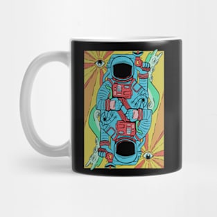 Spaceman tarot Mug